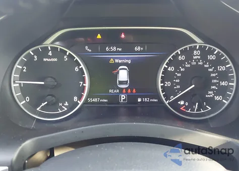 2023 Nissan Murano Sv Fwd z USA, uszkodzony, nr VIN 5N1AZ2BJ1PC119319